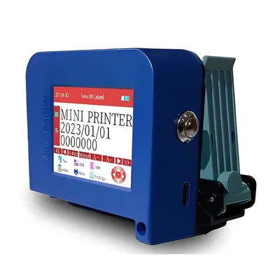  Barcode Printing Machine for Round/Oval Surface (With Cartridge)